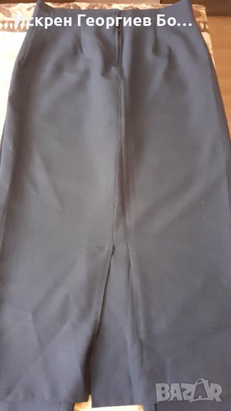 Дамска копринена пола с хастар, снимка 1