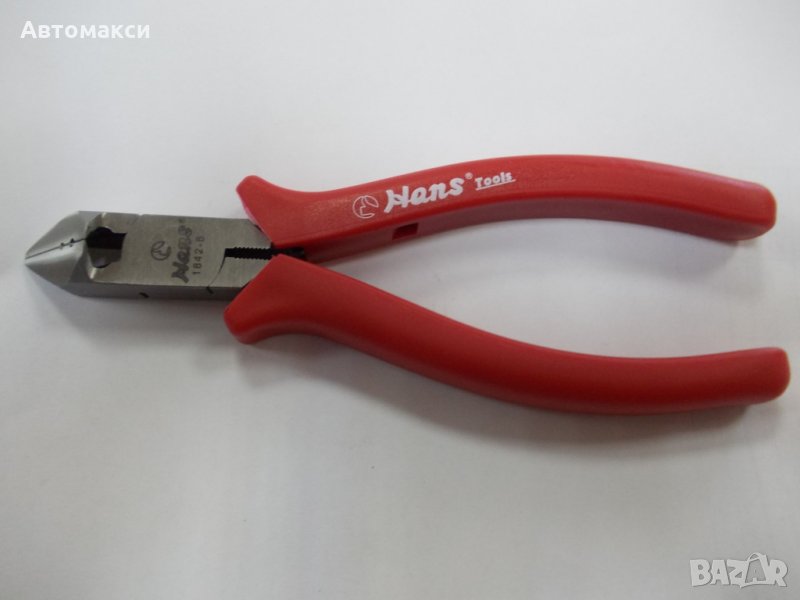 Клещи резачки и заголвачки за електроника ХАНС, снимка 1