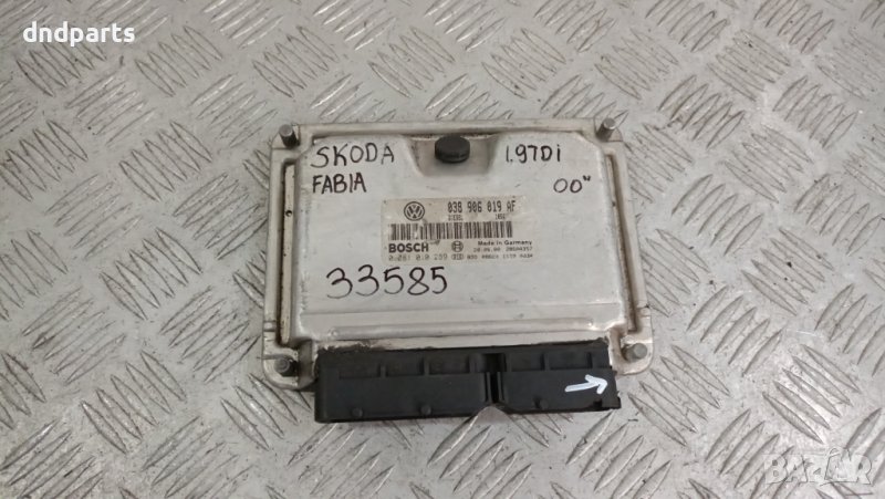 Компютър Skoda Fabia 1.9TDI 2000г.	, снимка 1