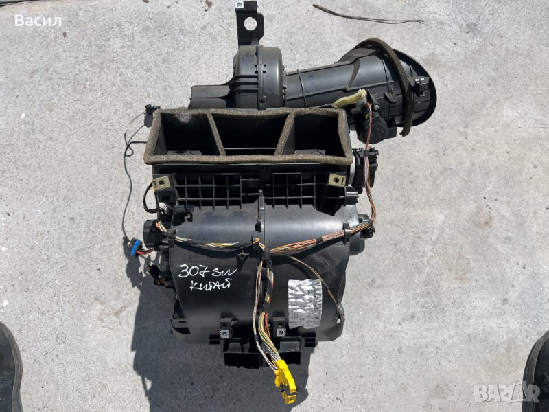 Конзола парно двузонов климатроник Peugeot 307 SW 1.6 HDI 1.6hdi Пежо 307 Комби 1.6 ХДИ 1.6хди pejo, снимка 1