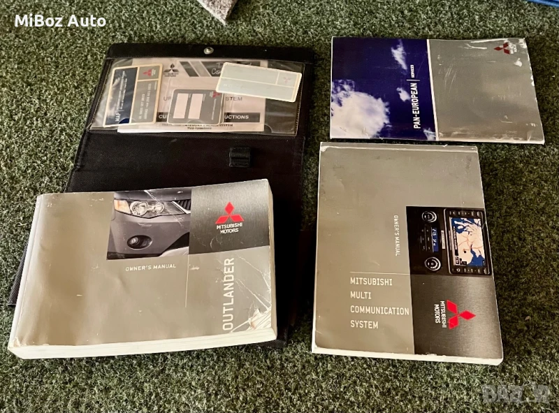 Оригинално ръководство Мицубиши Аутлендър 2 Mitsubishi Outlander (2006-2012), снимка 1