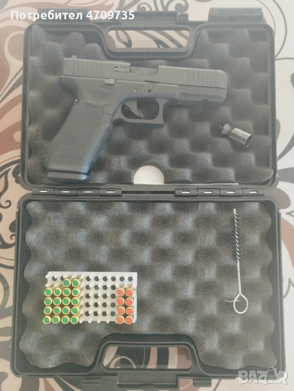 Газов пистолет Umarex Glock 17 Gen5 BLK 9mm, снимка 1