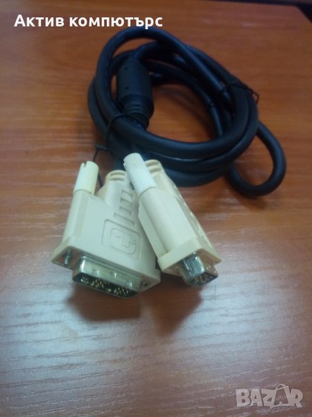 Кабел 1.8m DVI-D Cable Single Link M-M 18+1pin, снимка 1