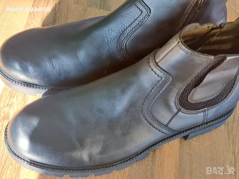 Hush Puppies-кожени ботуши оригинални 45 номер, снимка 1