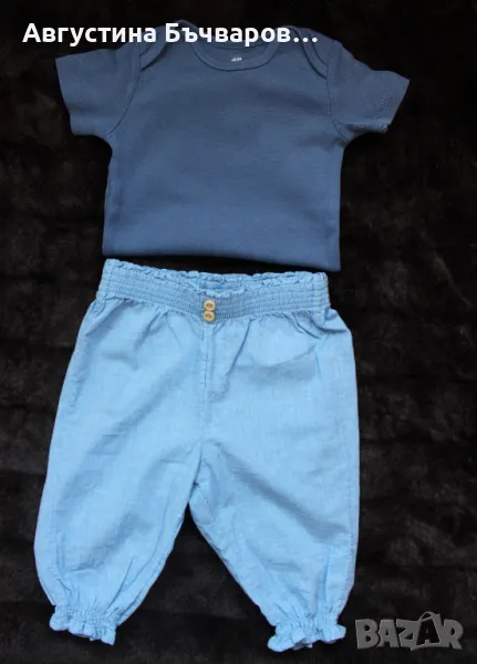 Летен комплект H&M, размер 68, снимка 1