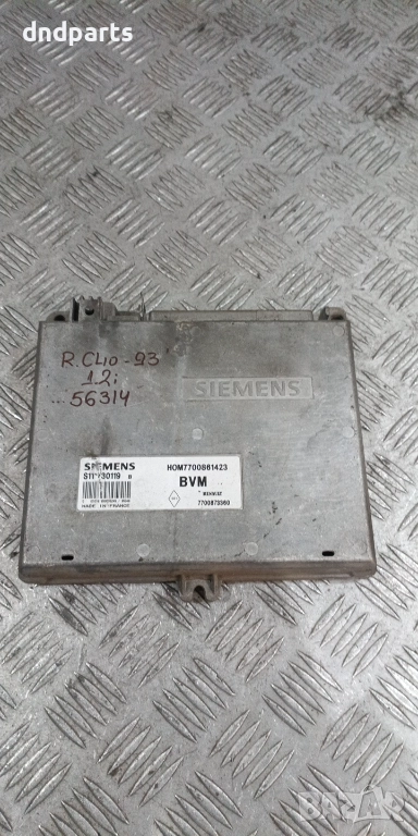 Компютър Renault Clio 1.2i 1993г. S111730119 7700861423 , снимка 1