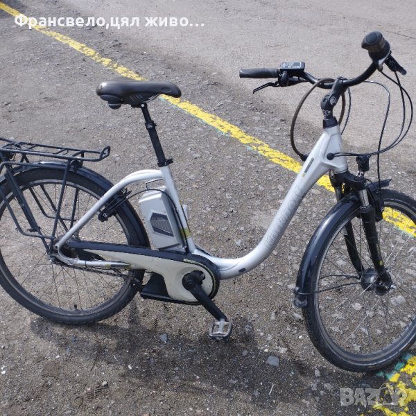 26 цола алуминиев електрически велосипед колело с ключ Panasonic 24 v , снимка 1