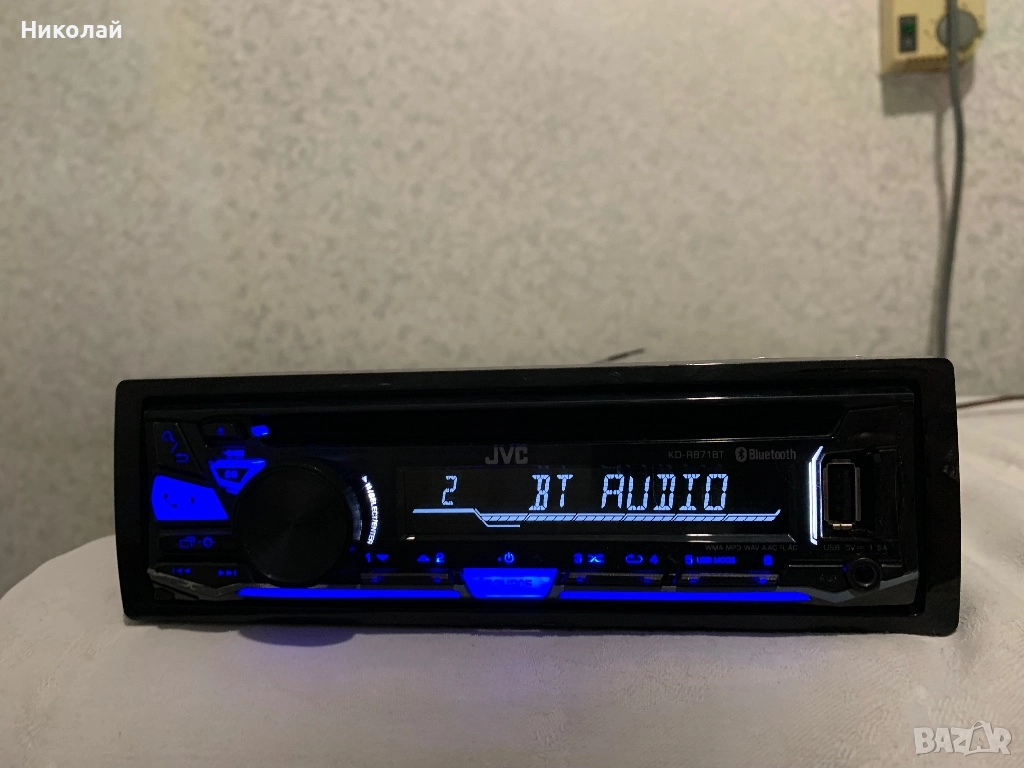 Авто Cd JVC Bluetooth, снимка 1