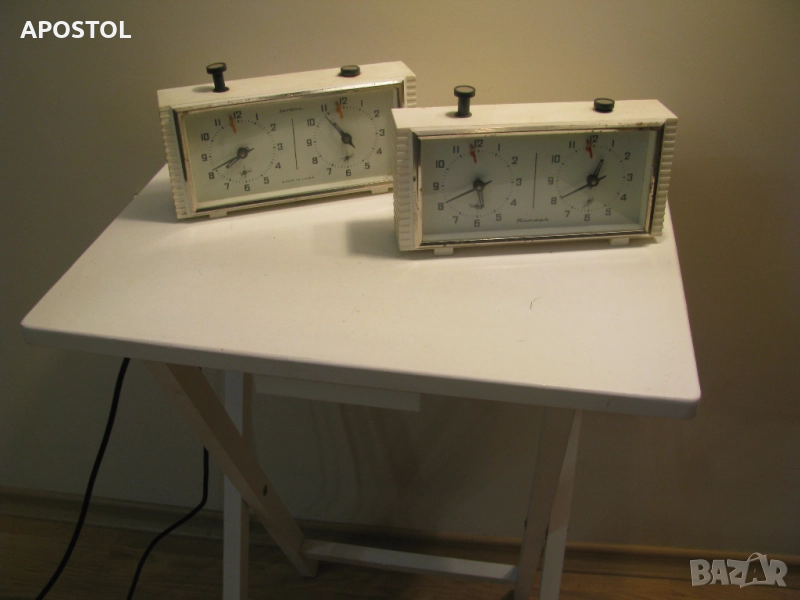 часовник Янтар шахматен, снимка 1