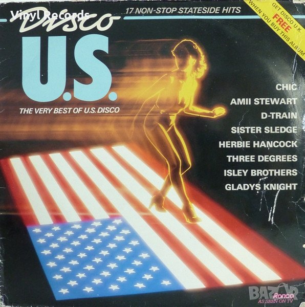 Грамофонна плоча Various – Disco U.S., снимка 1