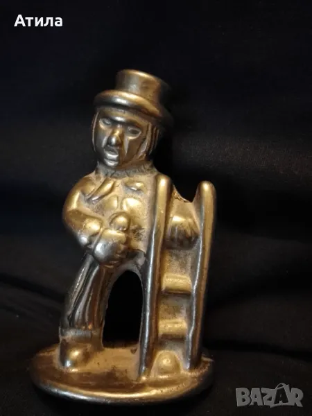 статуетка коминочистач 10 см, снимка 1