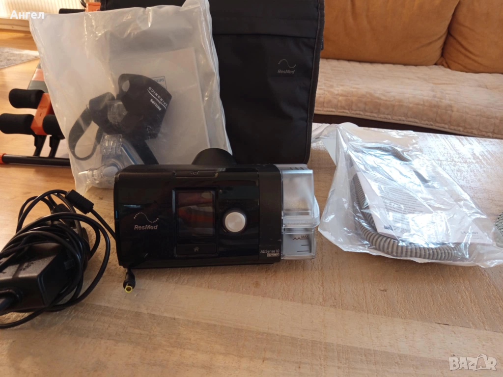ResMed AirSense 10 Autoset САМО 148 ЧАСА Автоматичен CPAP апарат, снимка 1