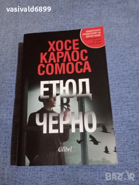 Хосе Карлос Сомоса - Етюд в черно , снимка 1