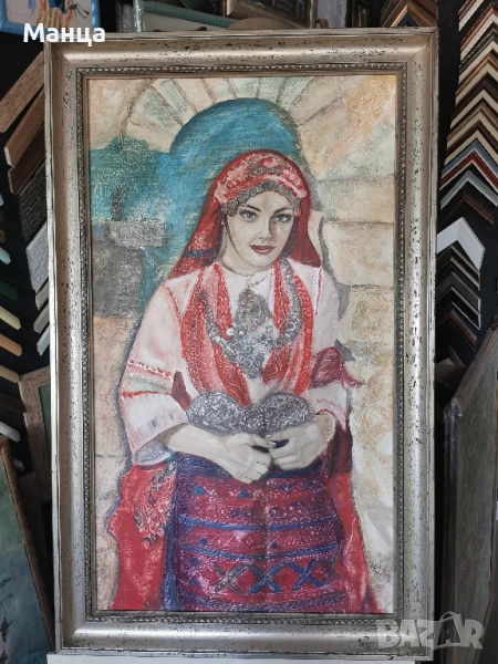 Голяма авторска картина масло, снимка 1