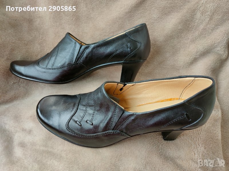 Нови кожени български обувки, снимка 1