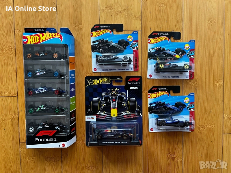 Hot Wheels F1 - AMG Petronas, Oracle Red Bull, Williams, McLaren, BWT Alpine, RB, Sauber, Haas, снимка 1