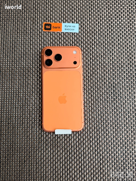 НОВ❗️ 512gb❗️ iphone 17Pro MAX ❗️лизинг от 104лв/м❗️ Cosmic Orange ❗️ оранжев, снимка 1