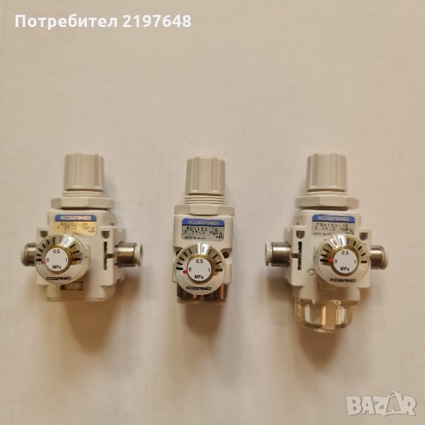 Микро пневматичен регулатор на налягане ( с филтър)  , снимка 1