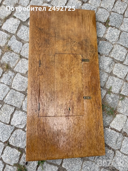 Плот дървен за шевна машина рафт маса, снимка 1