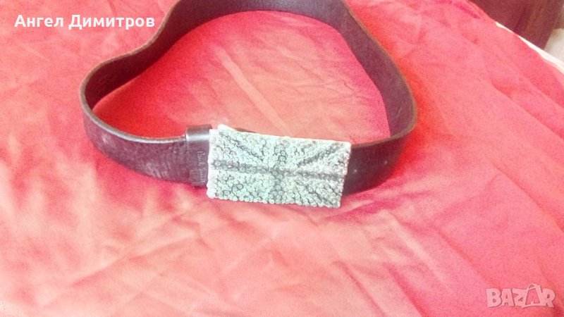 Paul Smith made in England колан естествена кожа, снимка 1