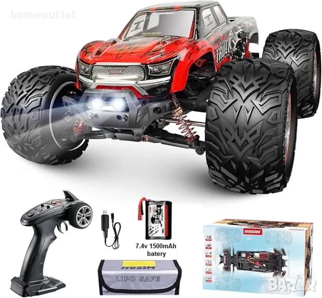 ПРОМОЦИЯ Състезателна кола с дистанционно управление - Off-Road - RC модел / 2,4 GHz, снимка 1