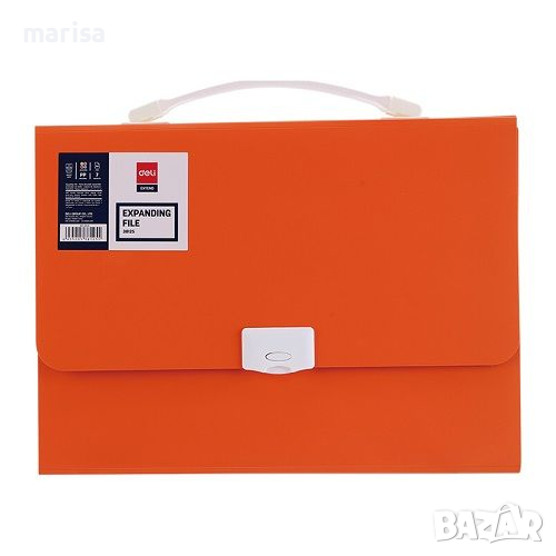 Чанта за документи Deli RIO E38125, оранжева 11011039, снимка 1