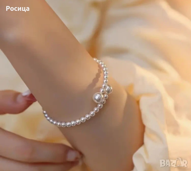 Дамска перлена гривна , снимка 1