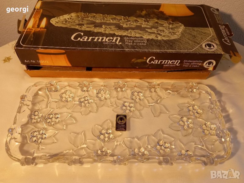 Правоъгълно плато Waltherglas Carmen    13,/3  , снимка 1