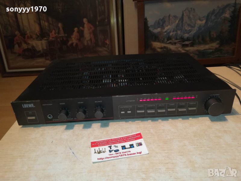 loewe sv3490 amplifier внос switzerland 1403212023, снимка 1