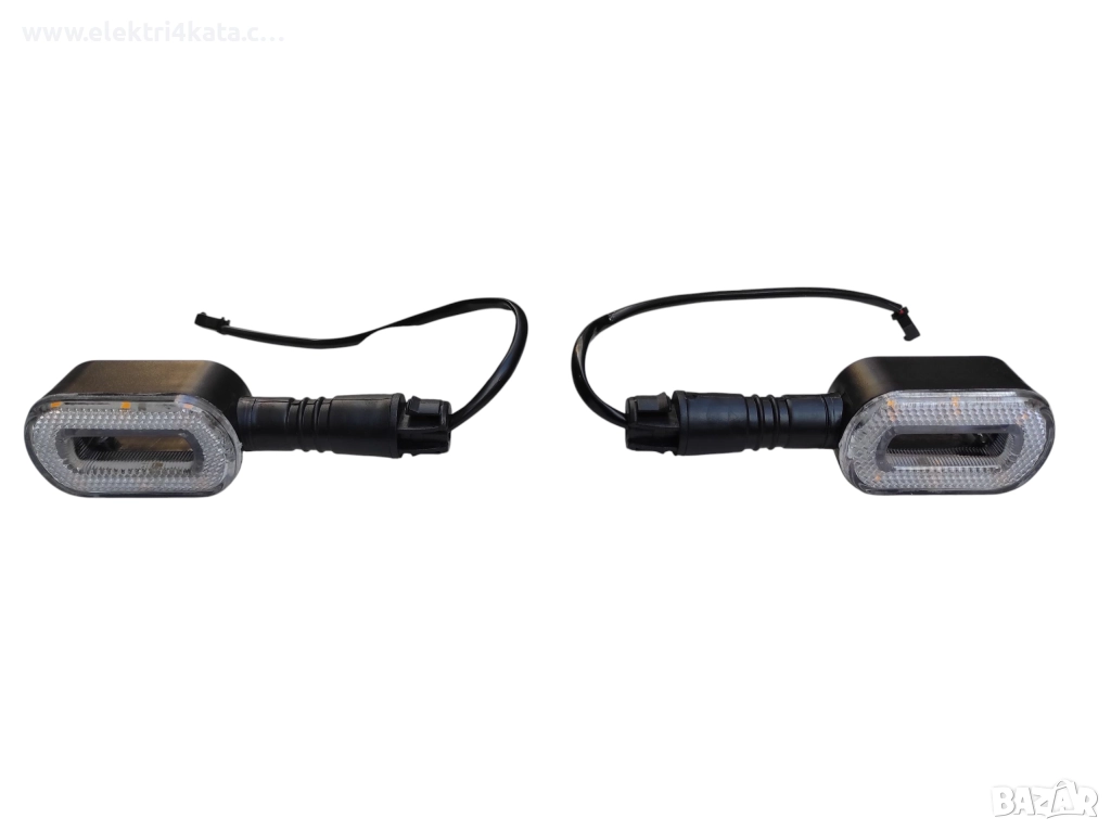 Комплект LED мигачи за електрически скутер 36V-72V, снимка 1