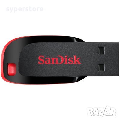 USB Флаш Памет 64GB USB 2.0 SANDISK SDCZ50-064G-B35, Flash Memory, Black, снимка 1
