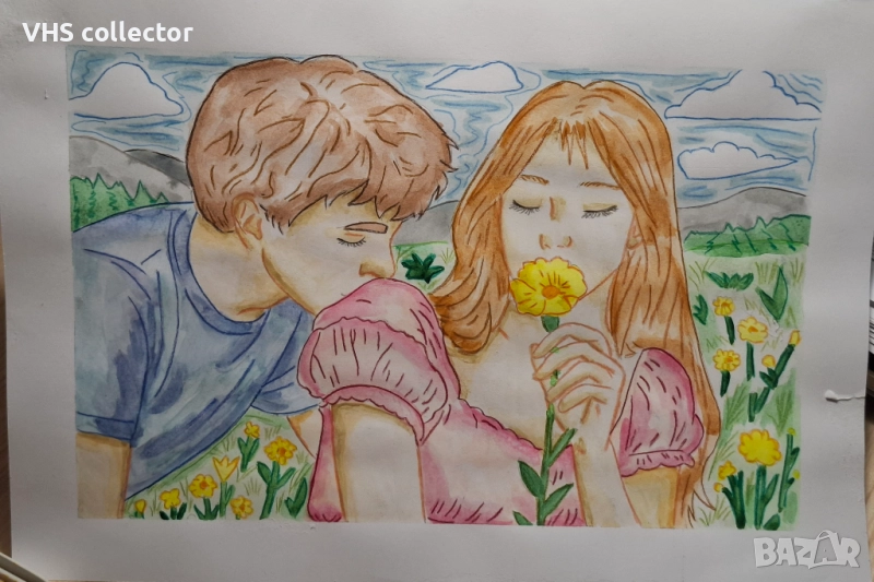 Рисунка "Полеви мелодии", снимка 1