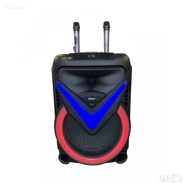 Караоке тонколона 18 инча с микрофон и дистанципонно WGY-1801, снимка 1