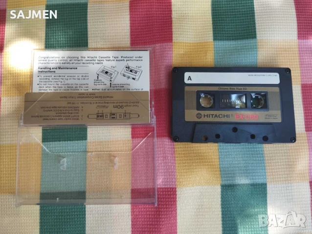 Audio Cassette Hitachi EX-C 60, снимка 4 - Ресийвъри, усилватели, смесителни пултове - 50988926