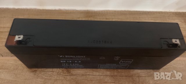 АКУМУЛАТОР за UPS SUNLIGHT SPA 12-2.3 12V/2.3AH 178/ 35/ 67MM, снимка 3 - Камини - 38760614