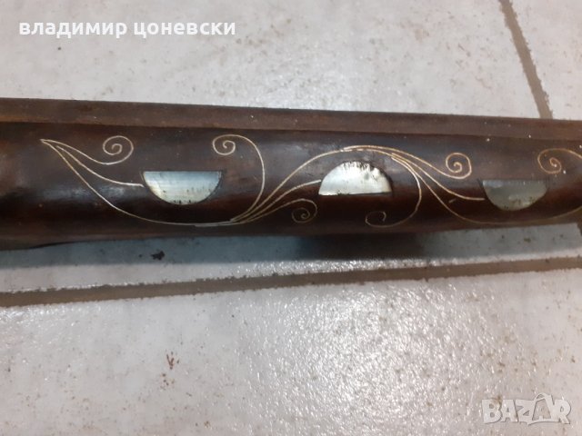 Стара красива кремъчна пушка,пищов,пистолет,оръжие, снимка 5 - Колекции - 42703588