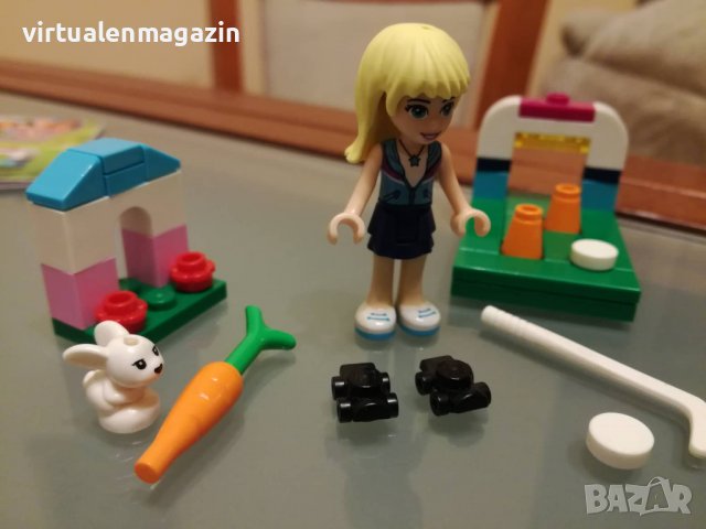 Конструктор Лего Friends - Lego 30405 - Stephanie's Hockey Practice polybag, снимка 3 - Конструктори - 37589084