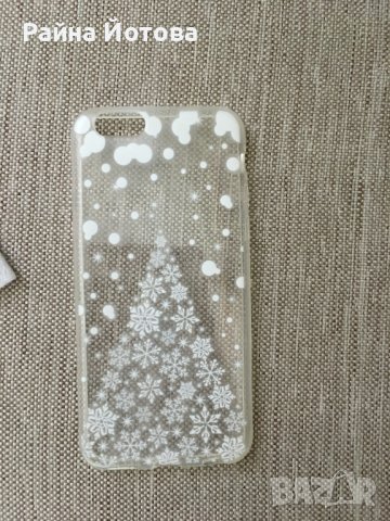 Чисто нов прозрачен кейс за Iphone 6s с коледни мотиви