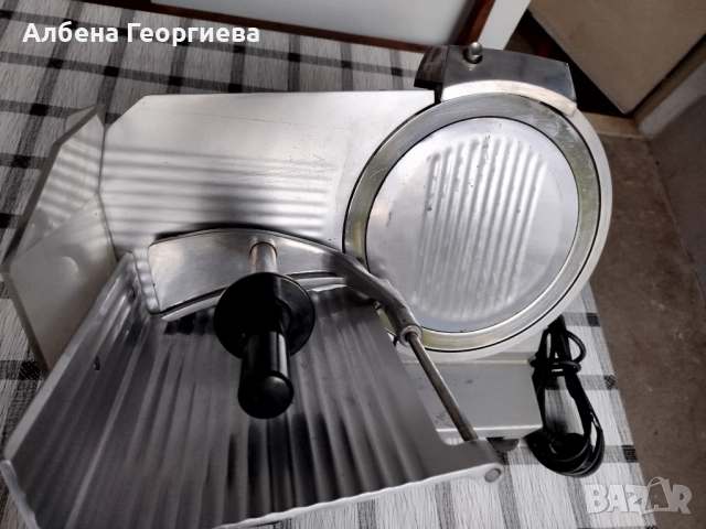 Професионална слайс машина - 250 мм, снимка 10 - Обзавеждане на кухня - 52083345