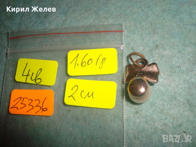 ПЕРЛЕН ТИП ЕМАЙЛИРАНА АРТ ВИСУЛКА УКРАСА 25336, снимка 2 - Колиета, медальони, синджири - 35585926