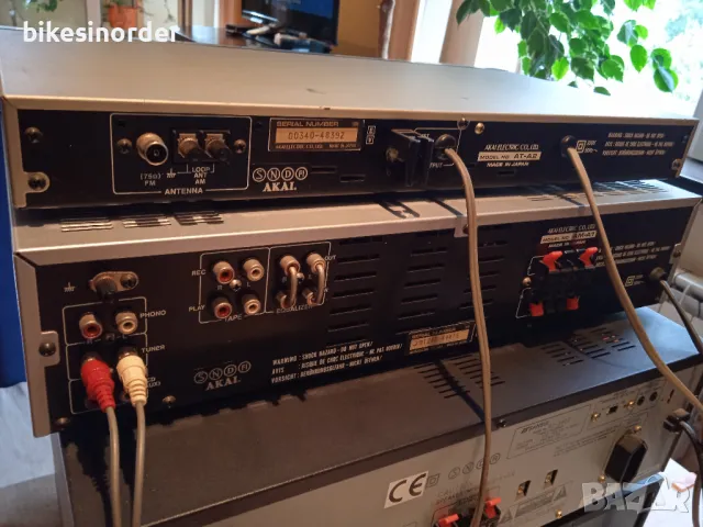 AKAI AM-A1 + AT-A2 усилвател и тунер комплект, снимка 7 - Ресийвъри, усилватели, смесителни пултове - 47360010