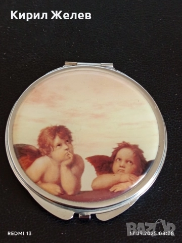 Винтидж стил огледало Херувими на Рафаел много красиво 50576