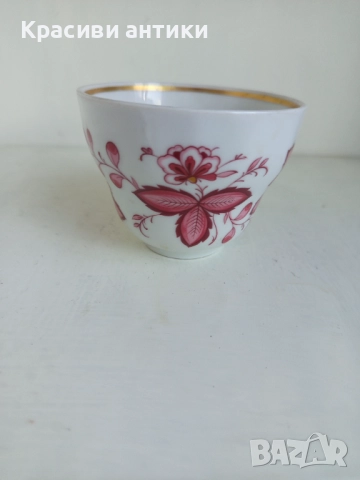 Meissen, колекционерска чаша порцелан , снимка 4 - Колекции - 52428006