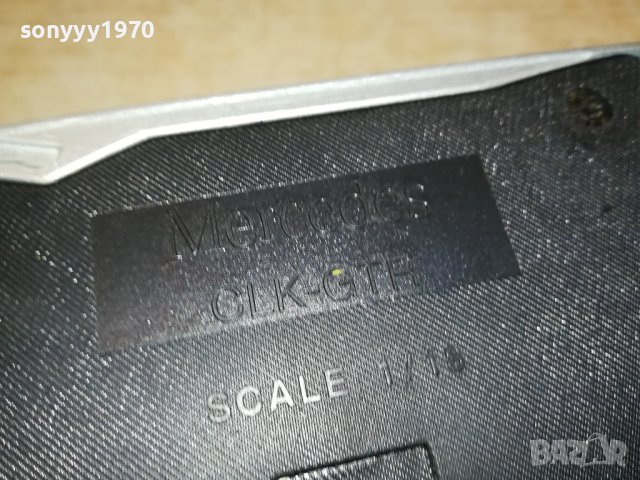 mercedes clk gtr le mans-1/18 METAL CAR 0111230910, снимка 12 - Колекции - 42803030