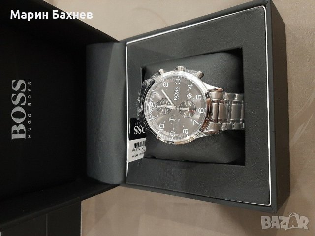 Отигинален мъжки Часовник Hugo Boss 1513181 , 24 месеца гар., снимка 2 - Мъжки - 30995311