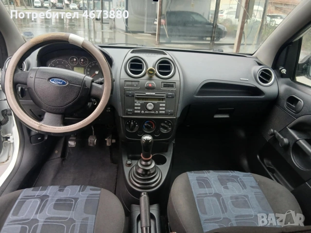 ford fiesta 1.3 газ бензин 75 кс 2007 гд, снимка 11 - Автомобили и джипове - 53126640