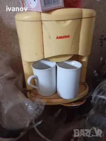 Кафемашина с две чаши , снимка 1