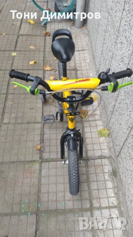 Детски велосипед 14 цола, снимка 2 - Детски велосипеди, триколки и коли - 52565495