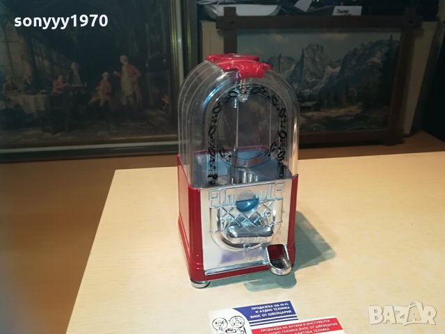 поръчано-CLASSIC-ретро машина за бонбони-метална-внос швеция, снимка 4 - Колекции - 29154323