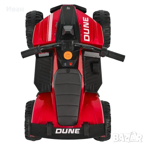 ТОП ЦЕНА!НОВО!Акумулаторно ATV/бъги Dune RED с 12 V батерия,USB,потегляне чрез ръкохватка, снимка 5 - Детски велосипеди, триколки и коли - 55808972